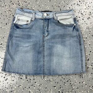 Denim Mini Skirt